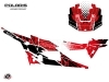 Kit Déco SSV Stun Polaris RZR S 1000 4 portes Rouge