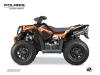 Polaris Scrambler 850-1000 XP ATV Stun Graphic Kit White