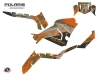 Polaris 450 Sportsman ATV Stun Graphic Kit Orange