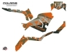 Polaris 570 Sportsman ATV Stun Graphic Kit Orange