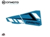 Kit Déco Bas de Portes BPZ1 CF Moto Zforce 500-550-800-1000 Bleu