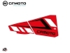 Graphic Kit Lower Half Doors BPZ1 CF Moto Zforce 500-550-800-1000 Red