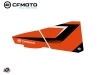 Graphic Kit Lower Half Doors BPZ3 CF Moto Zforce 500-550-800-1000 Orange