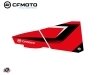 Kit Déco Bas de Portes BPZ3 CF Moto Zforce 500-550-800-1000 Rouge