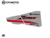 Kit Déco Bas de Portes BPZ8 CF Moto Zforce 500-550-800-1000 Gris