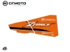 Graphic Kit Lower Half Doors BPZ8 CF Moto Zforce 500-550-800-1000 Orange