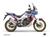 Kit Déco Moto Rampage Honda Africa twin Adventure Sport Blanc