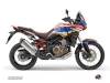 Honda Africa twin Street Bike Run Graphic Kit Red