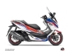 Honda Forza 300 Maxiscooter Run Graphic Kit White