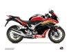 Honda VFR 800 Street Bike Run Graphic Kit Black