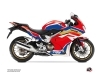 Honda VFR 800 Street Bike Run Graphic Kit Red