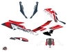 Honda X-ADV Maxiscooter Challenge Graphic Kit Red