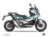 Honda X-ADV Maxiscooter Challenge Graphic Kit White