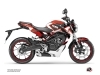 Kit Déco Moto Square Honda CB 125 R Rouge