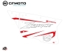 Graphic Kit Complete Doors PCZ17 CF Moto Zforce 500-550-800-1000 White