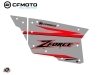 Kit Déco Portes Complètes PCZ19 CF Moto Zforce 500-550-800-1000 Gris
