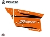 Kit Déco Portes Complètes PCZ19 CF Moto Zforce 500-550-800-1000 Orange
