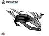 Graphic Kit Complete Doors PCZ7 CF Moto Zforce 500-550-800-1000 Black