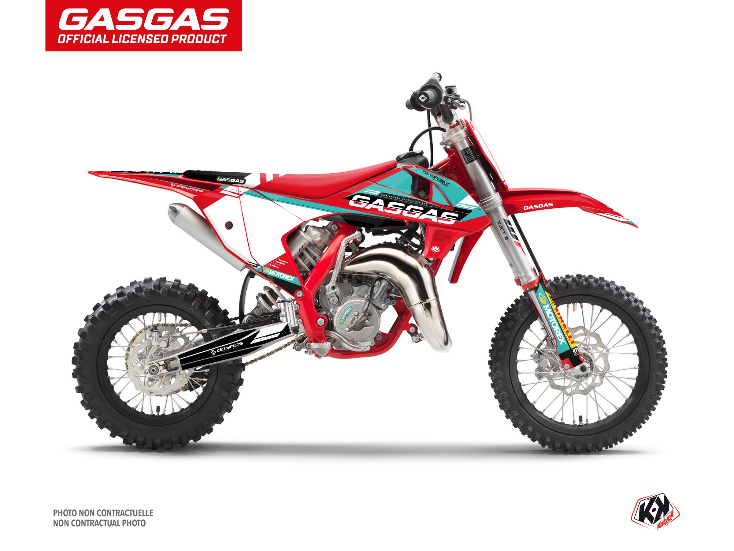 Gasgas Mc 65 Dirt Bike Replica Team Rbike K22 Graphic Kit