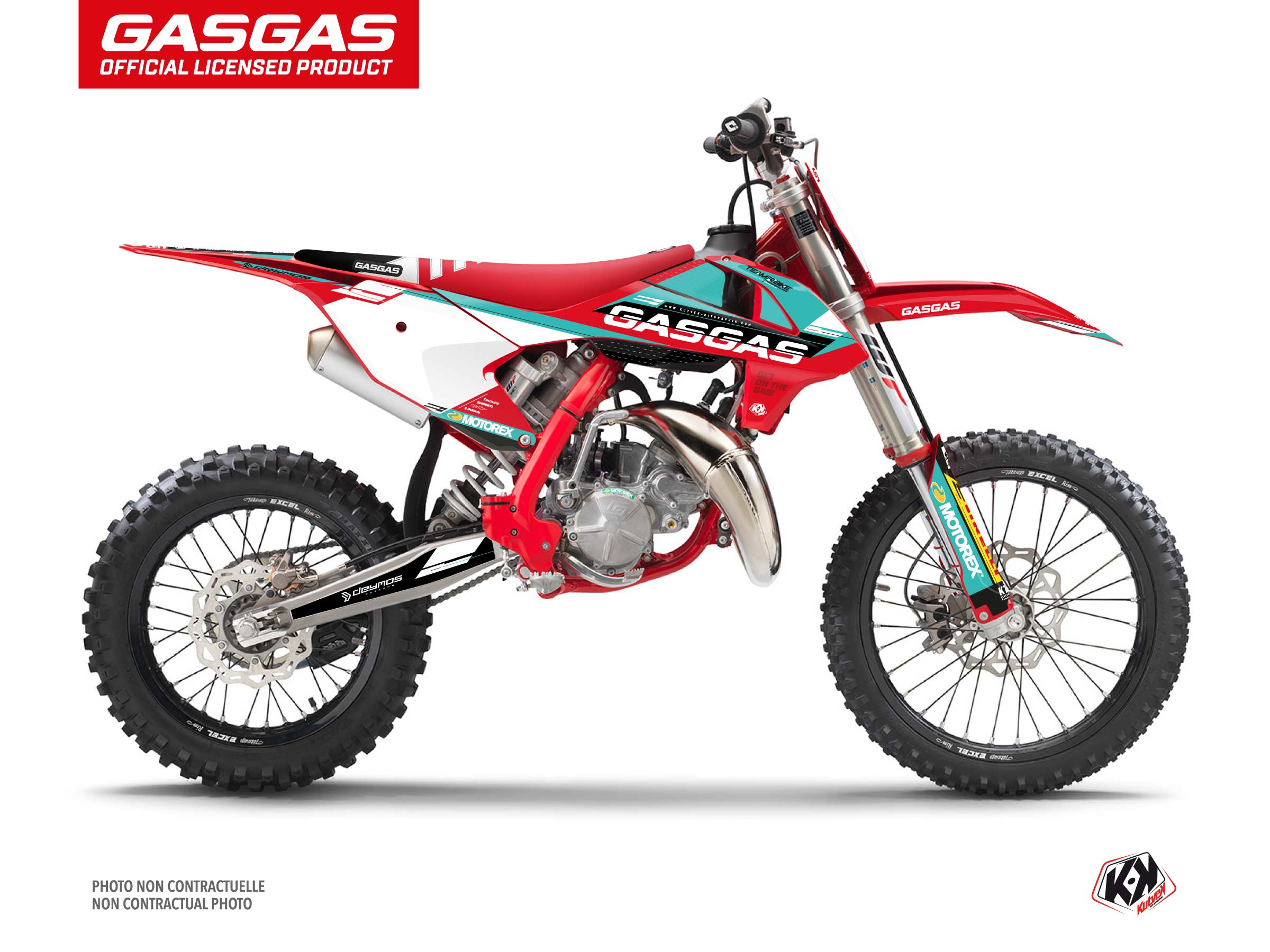 Gasgas Mc 85 Dirt Bike Replica Team Rbike K22 Graphic Kit