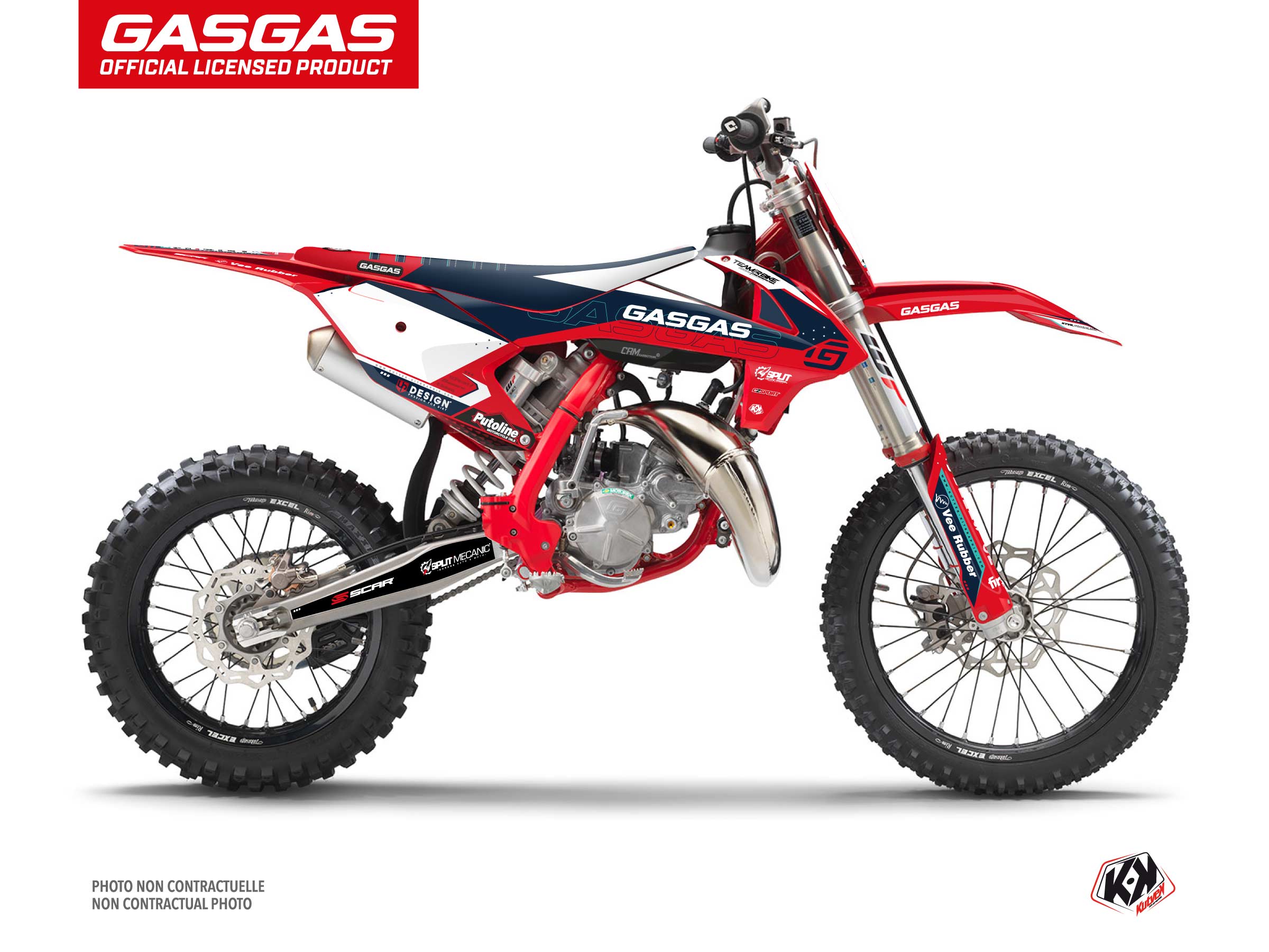 Gasgas Mc 85 Dirt Bike Replica Team Rbike K23 Graphic Kit