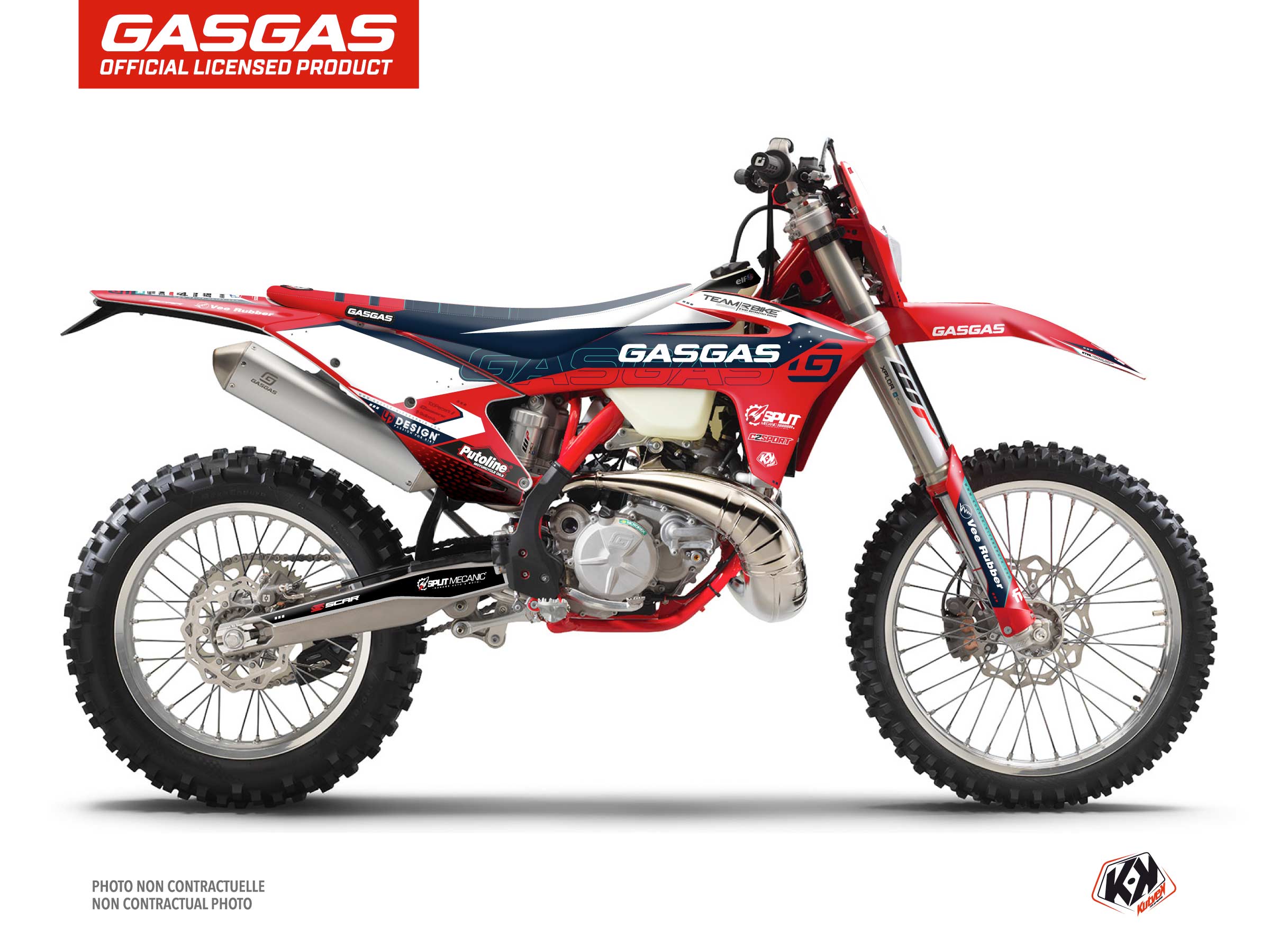 Gasgas Ec Dirt Bike Replica Team Rbike K23 Graphic Kit