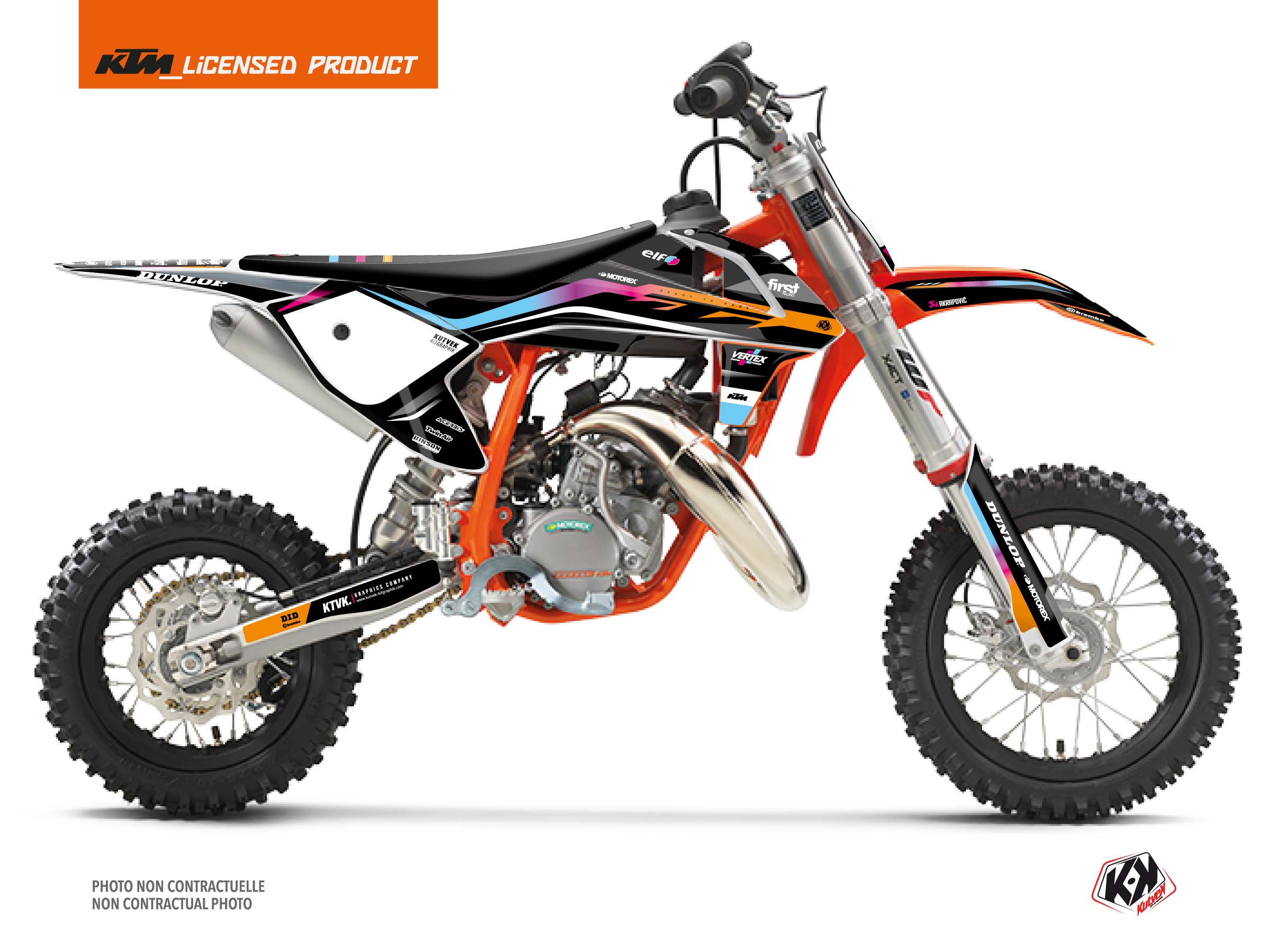 Ktm Sx 50 Dirt Bike Score Graphic Kit Colors