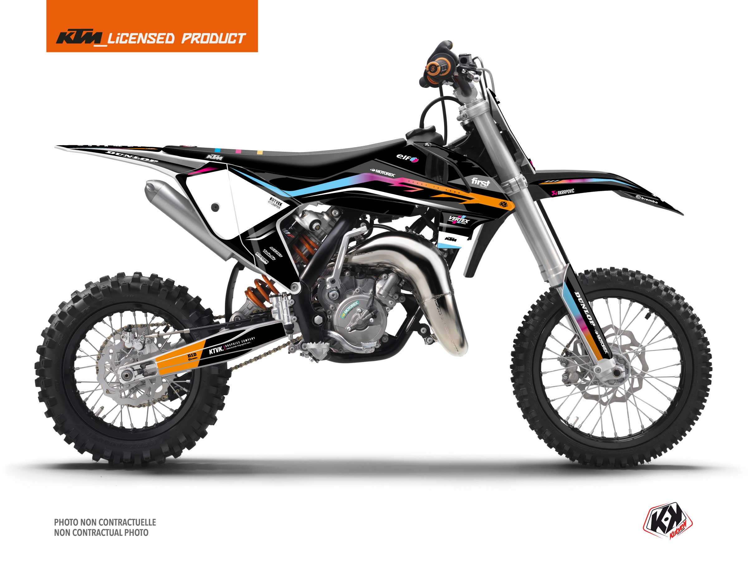 Ktm Sx 65 Dirt Bike Score Graphic Kit Colors