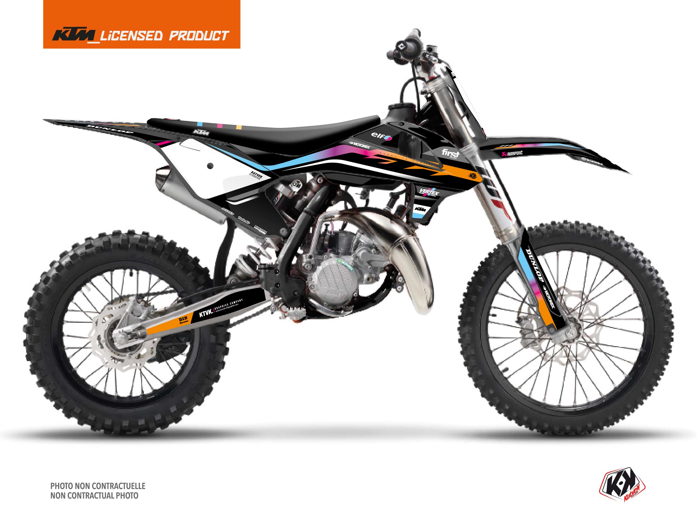 Ktm Sx 85 Dirt Bike Score Graphic Kit Colors