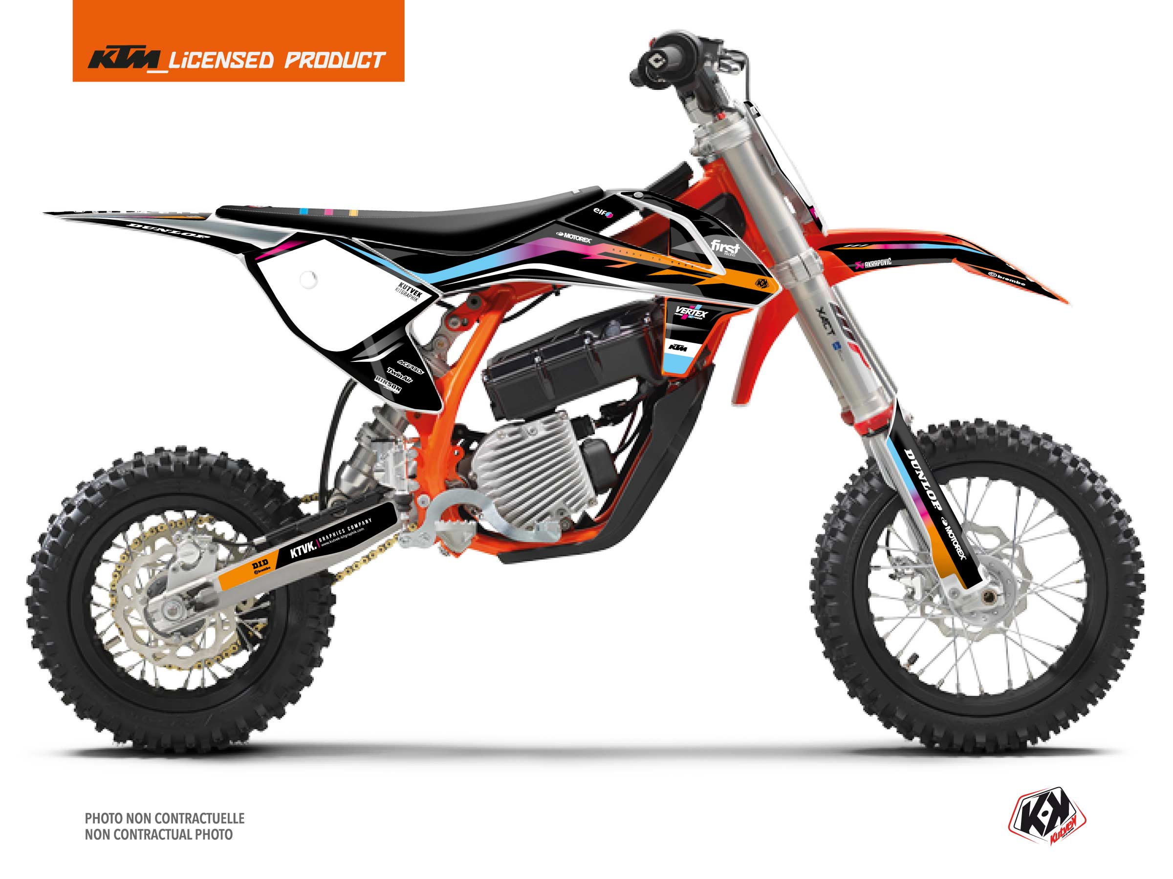 Ktm Sx E 5 Dirt Bike Score Graphic Kit Colors