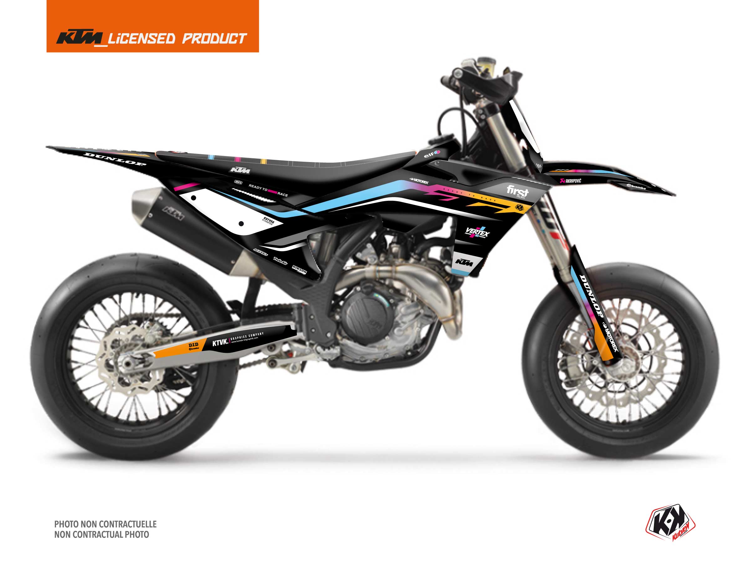 Kit Déco Motocross Score Ktm Smr 450 Colors