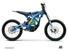 Sur-Ron Light-Bee Dirt Bike SLICE Graphic Kit Blue