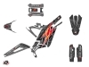 Sur-Ron Light-Bee Dirt Bike VOLT Graphic Kit Red