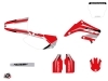 Honda 250 CR Dirt Bike League Graphic Kit Grey