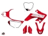 Kit Déco Moto Cross First Honda 50 CRF Rouge