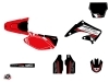 Honda 125 CR Dirt Bike First Graphic Kit Black