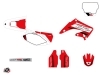 Honda 250 CR Dirt Bike First Graphic Kit Red