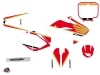 Honda 150 CRF Dirt Bike Wing Graphic Kit White