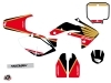 Honda 150 CRF Dirt Bike Wing Graphic Kit Gold