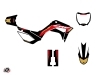 Honda 110F CRF Dirt Bike Works Graphic Kit Black