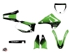 Kawasaki 250 KX Dirt Bike Claw Graphic Kit Green