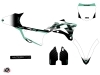 Kawasaki 85 KX Dirt Bike Live Graphic Kit Turquoise