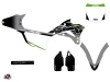 Kawasaki 85 KX Dirt Bike Live Graphic Kit Grey