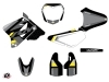 Suzuki 85 RM Dirt Bike Label Graphic Kit Grey