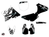 Suzuki 85 RM Dirt Bike Zero Graphic Kit Turquoise