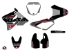 Suzuki 85 RM Dirt Bike Grade Graphic Kit Black