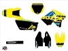 Suzuki 125 RM Dirt Bike Grade Graphic Kit Blue