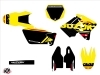 Suzuki 125 RM Dirt Bike Grade Graphic Kit Red