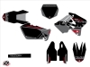 Suzuki 125 RM Dirt Bike Grade Graphic Kit Black