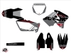 Suzuki 250 RM Dirt Bike Grade Graphic Kit Black